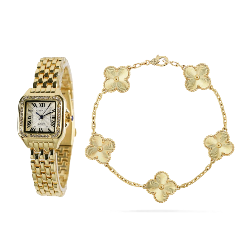 2-delige Horloge & Armband Set "Sofia"