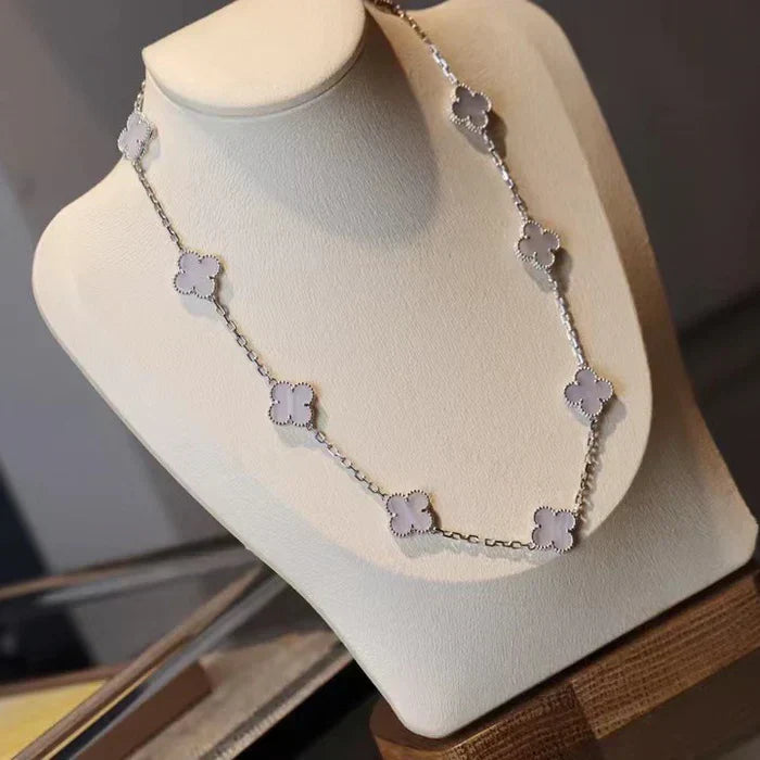 CLOVER | 10 Motieven Paarse Ketting