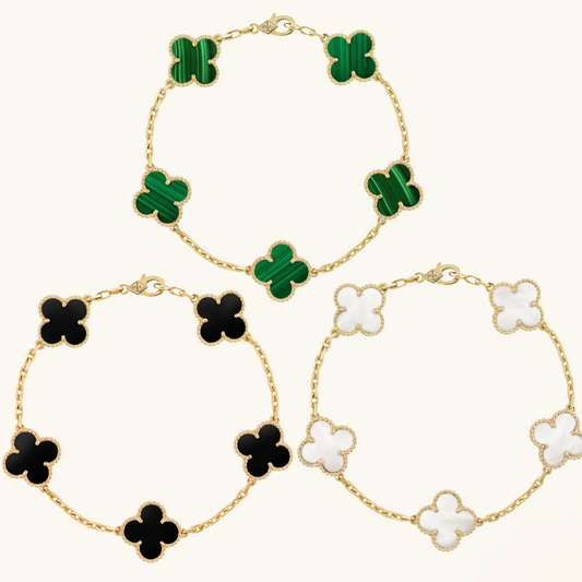 3-delige Clover Armbandenset