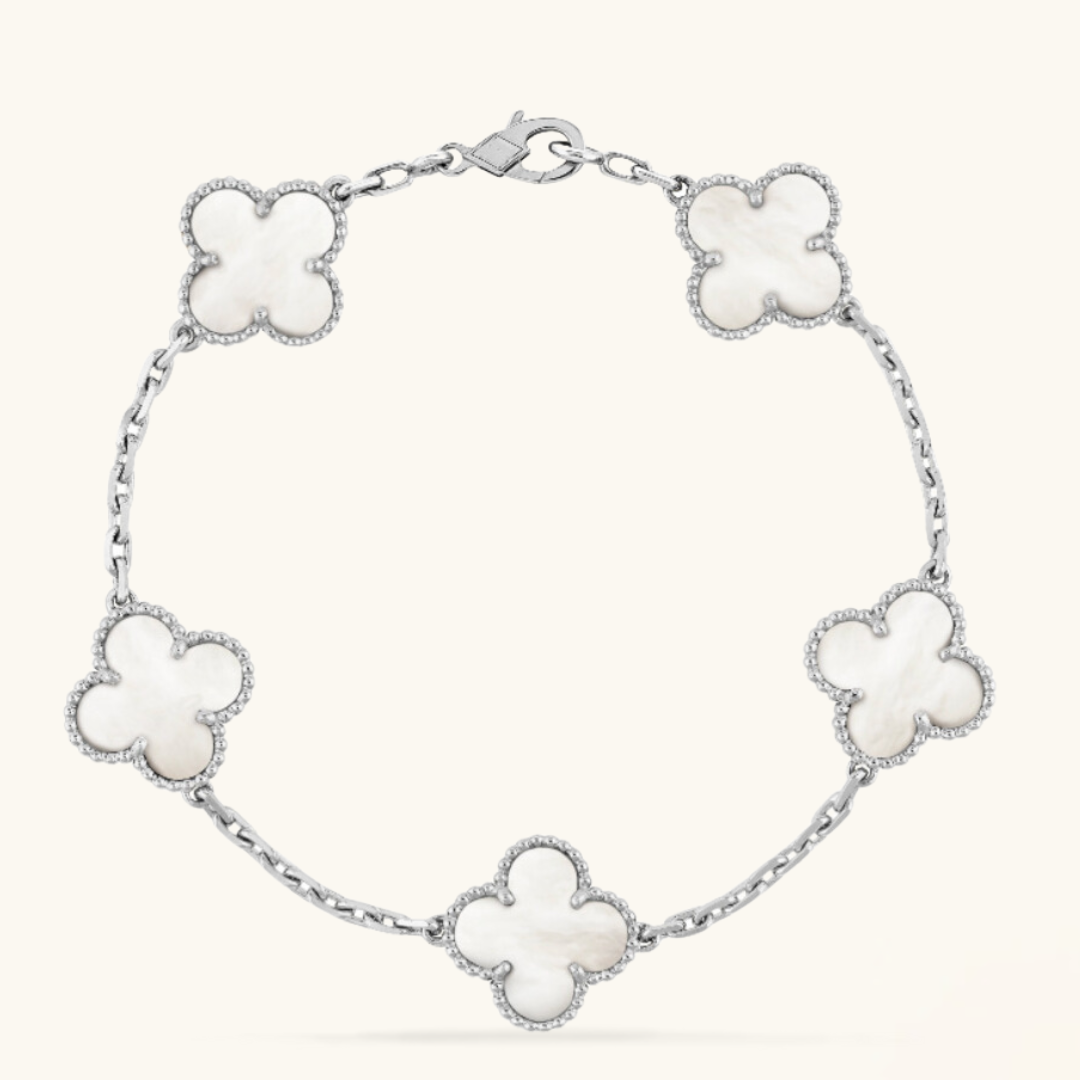 CLOVER | Witte Armband