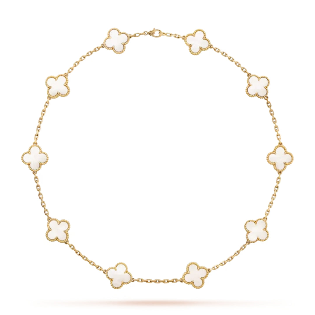 CLOVER | 10 Motieven Witte Ketting
