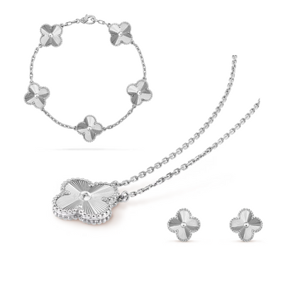CLOVER | Premium Zilveren Set