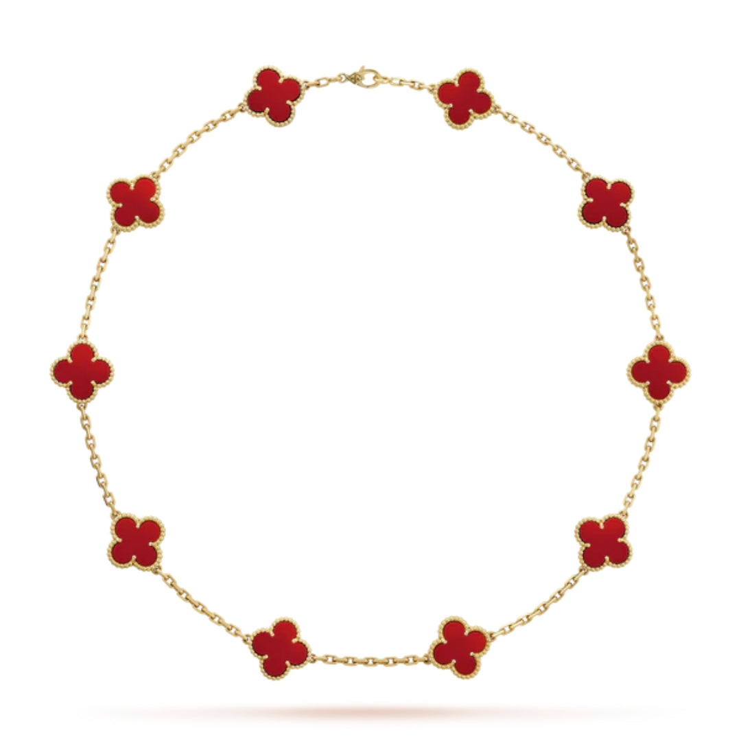 CLOVER | 10 Motieven Rode Ketting
