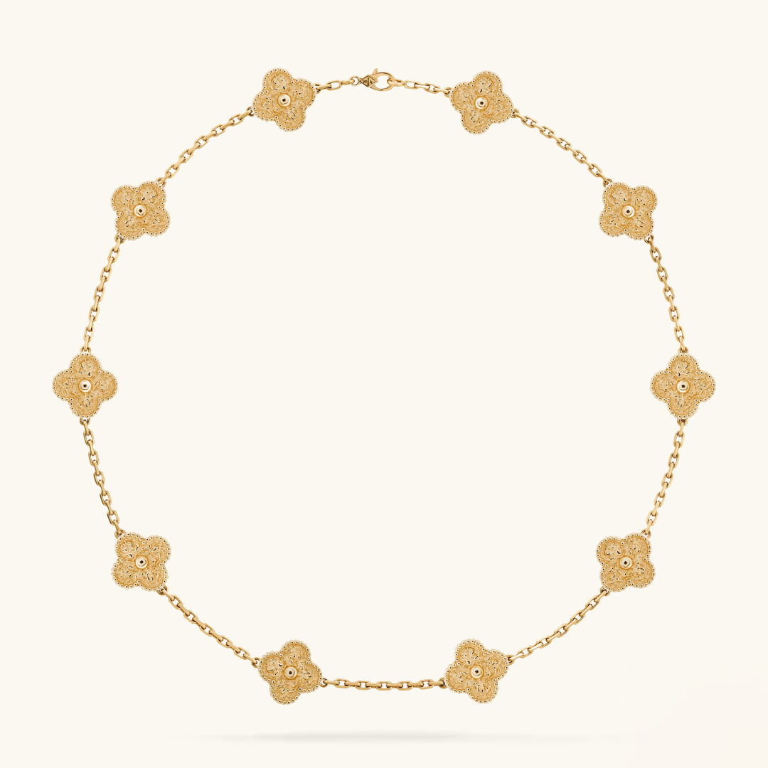 CLOVER | 10 Motieven Gouden Ketting