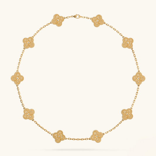 CLOVER | 10 Motieven Gouden Ketting