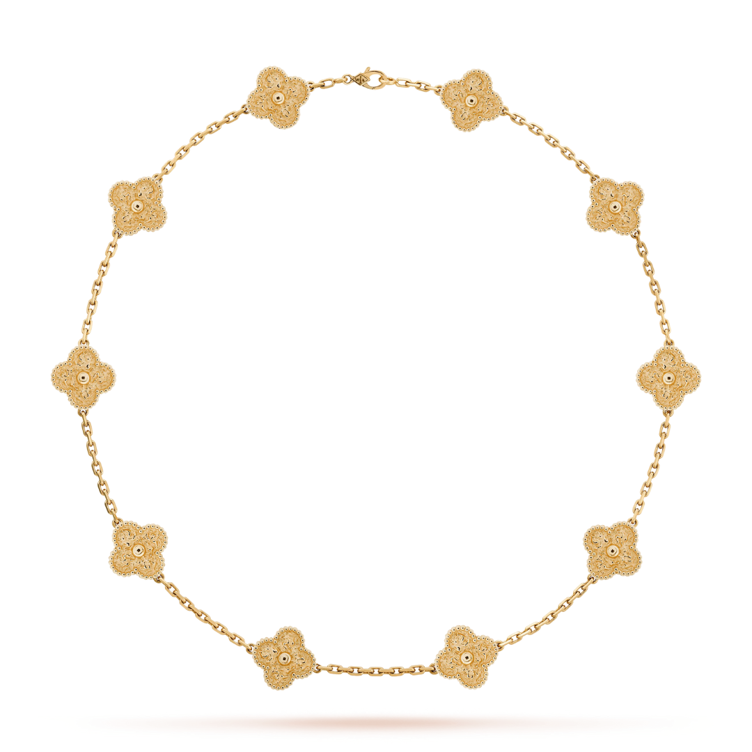 CLOVER | 10 Motieven Gouden Ketting