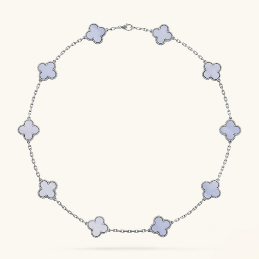 CLOVER | 10 Motieven Paarse Ketting