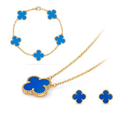 CLOVER | Premium Blauwe Set