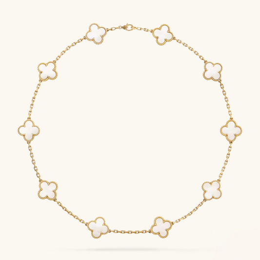 CLOVER | 10 Motieven Witte Ketting