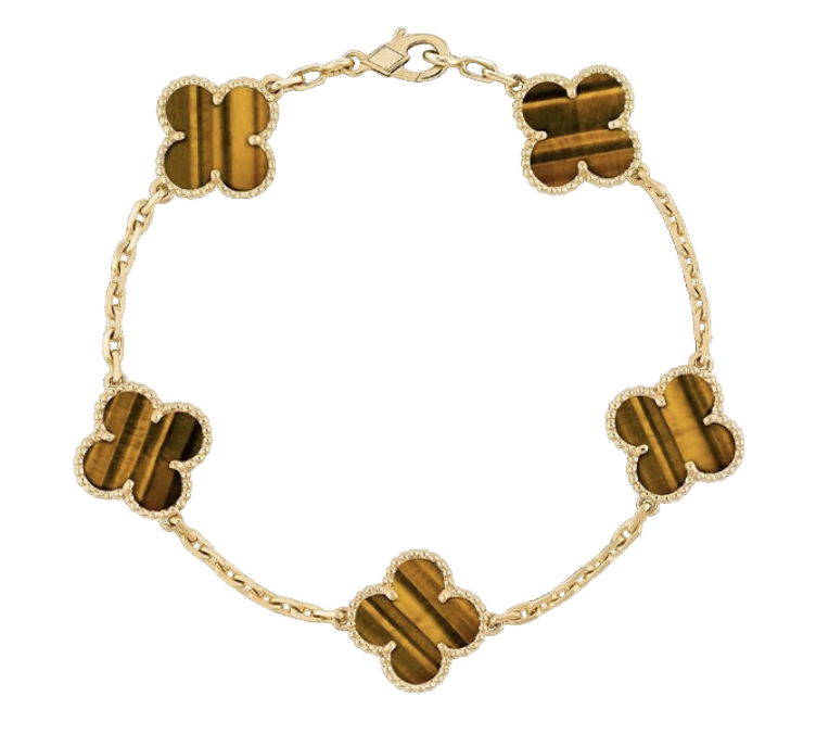 CLOVER | Tijgeroog Armband