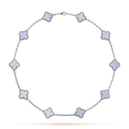 CLOVER | 10 Motieven Paarse Ketting