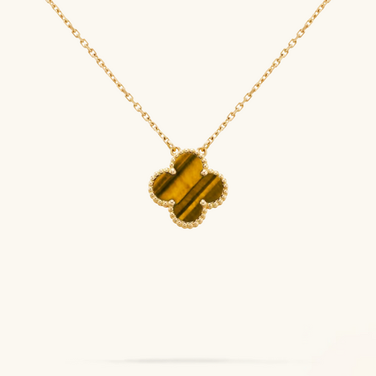 CLOVER | Tijgeroog Ketting