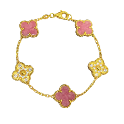 CLOVER | Rosé/Goud Armband Prestige